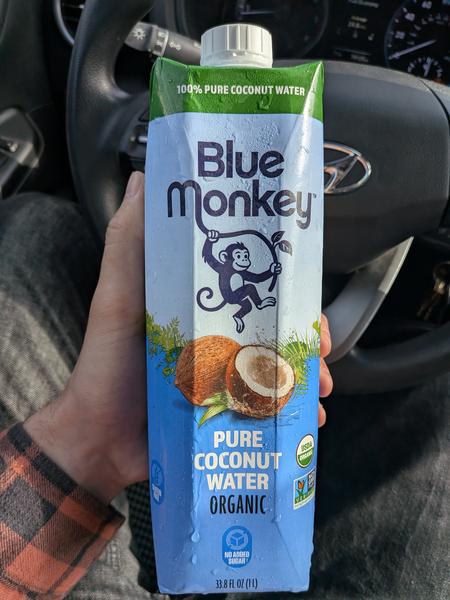 Blue Monkey Organic Coconut Water
