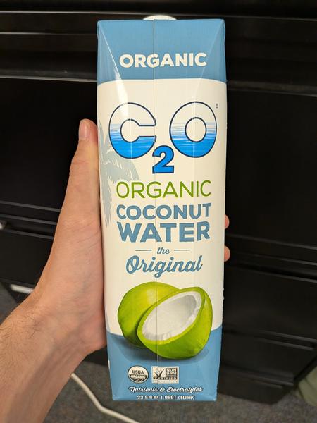 C2O Organic Coconut Water