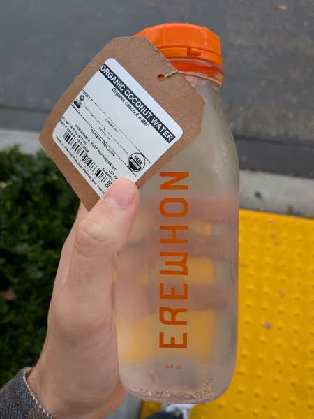 Erewhon Organic Coconut Water
