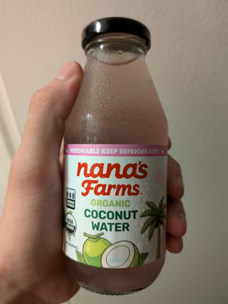 Nana's Farms — Organic Coconut Water