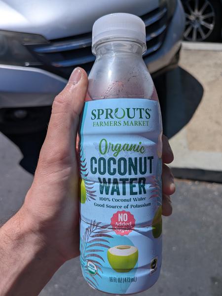 Sprouts Organic Coconut Water