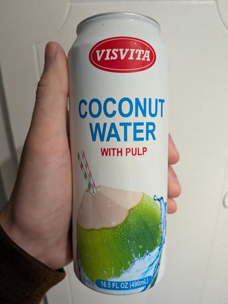 Visvita Coconut Water with Pulp